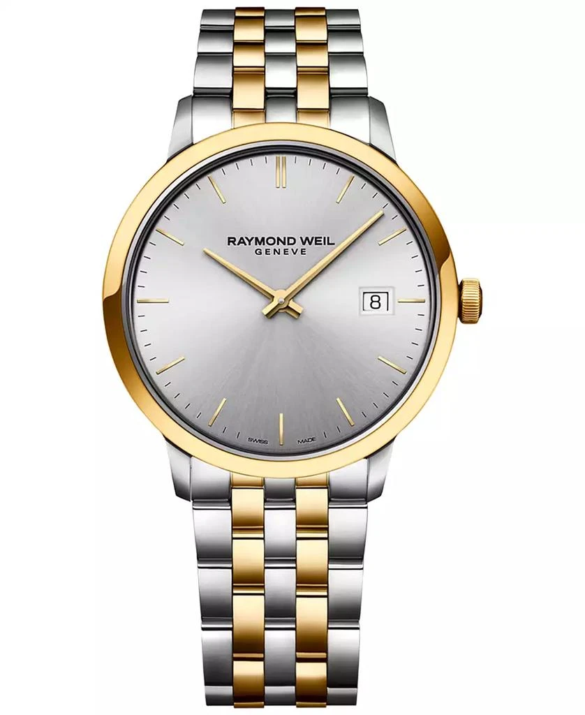Raymond Weil Men
s Swiss Toccata Two-Tone Stainless Steel Bracelet Watch 39mm 1