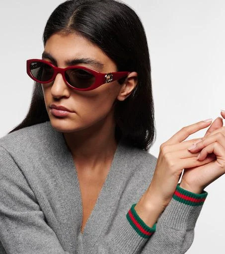 Gucci Hailey oval sunglasses 3
