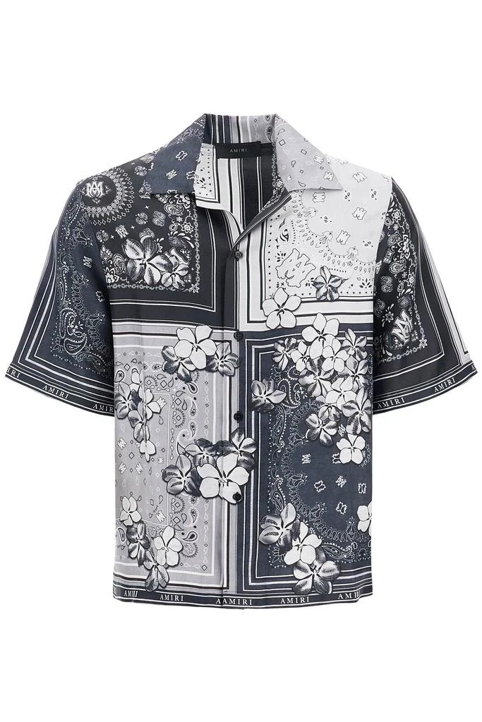AMIRI bowling shirt with bandana 1