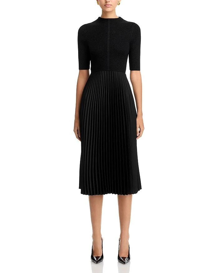 Hugo Boss Fireanami Pleated Skirt Dress 7