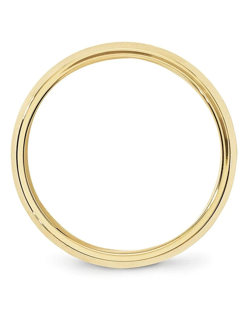 Bloomingdale's Men's 6mm Bevel Edge Comfort Fit Band 14K Yellow Gold 3