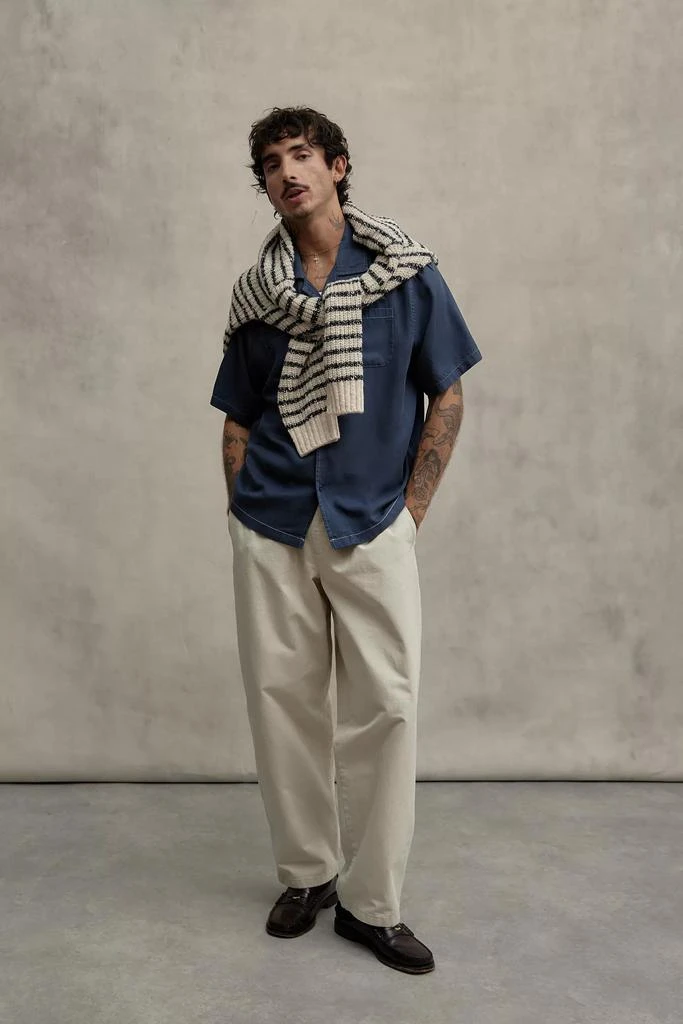 Loom Loom Teal Tencel Shirt 3