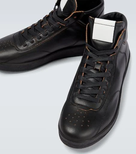 Jil Sander High-top leather sneakers 3