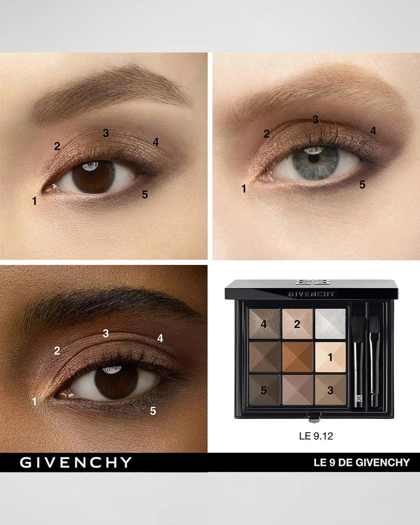 Givenchy Le 9 de Givenchy Multi-finish Eyeshadow Palette 4
