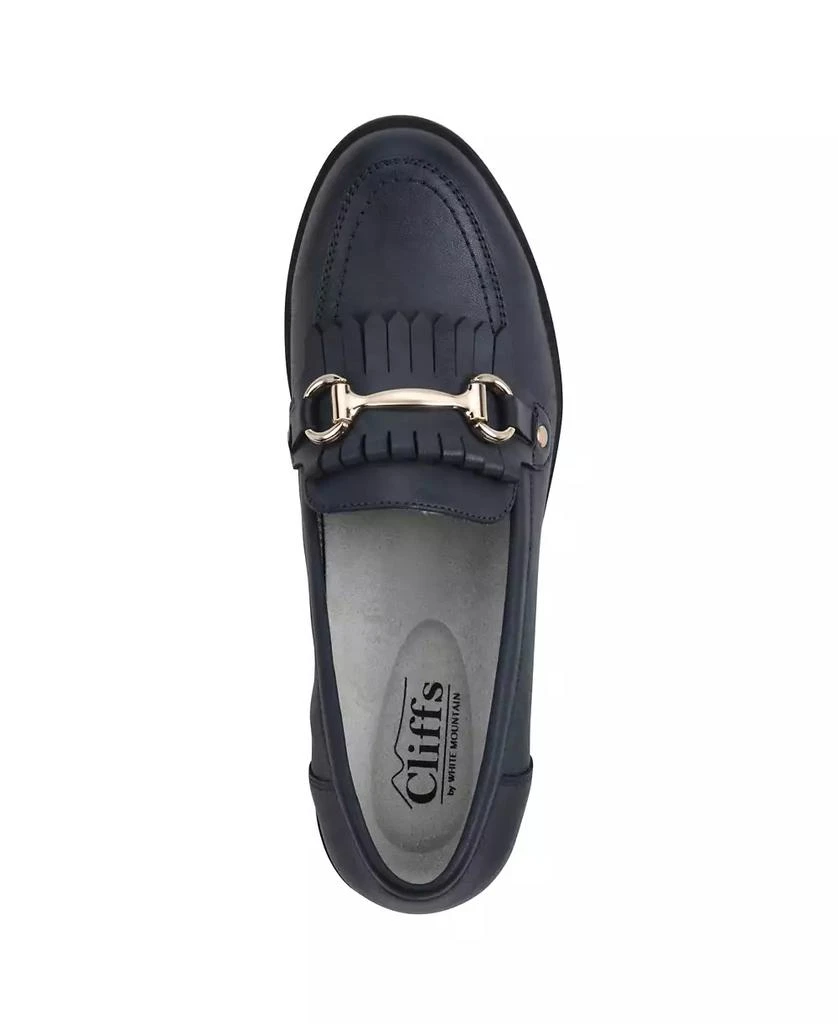 White Mountain Women's Galeena Chain Detail Flat 4
