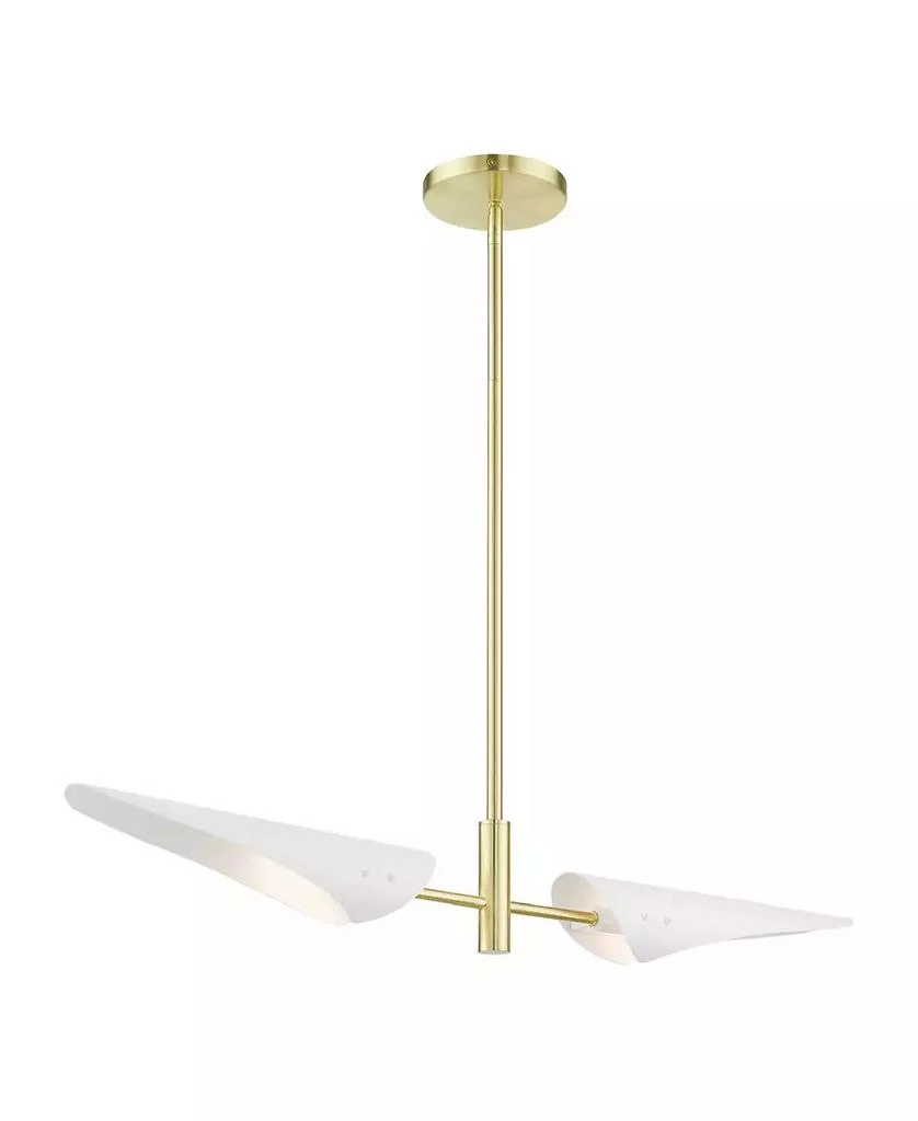 Livex Capistrano 2 Lights Linear Chandelier 3