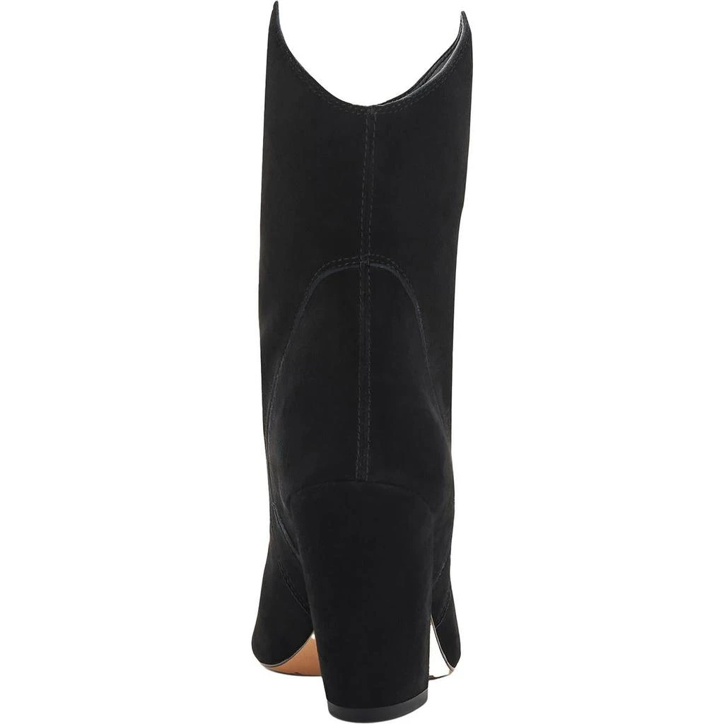 Dolce Vita Nestly Womens Suede Pointed Toe Mid-Calf Boots 3