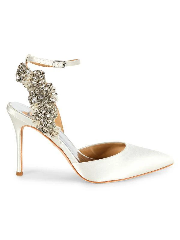 Badgley Mischka Blanca Embellished Stiletto Pumps 1