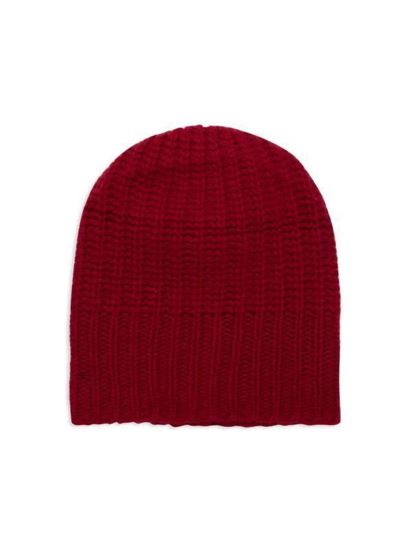 Portolano Knitted Cashmere Beanie 1