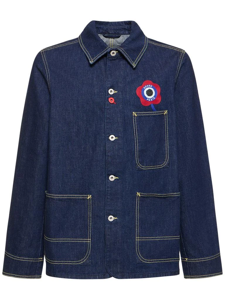 Kenzo Target Cotton Denim Jacket 1