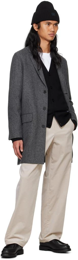 A.P.C. Gray Visconti Coat 4