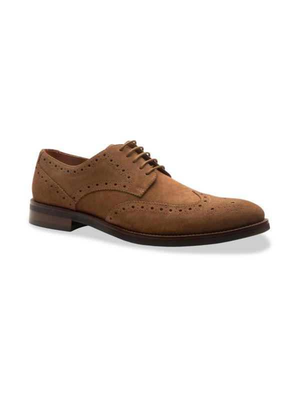 Gordon Rush Concord Suede Wingtip Brogues