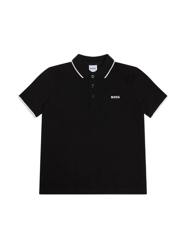 Hugo Boss Cotton Piqué Polo Shirt W/logo 1