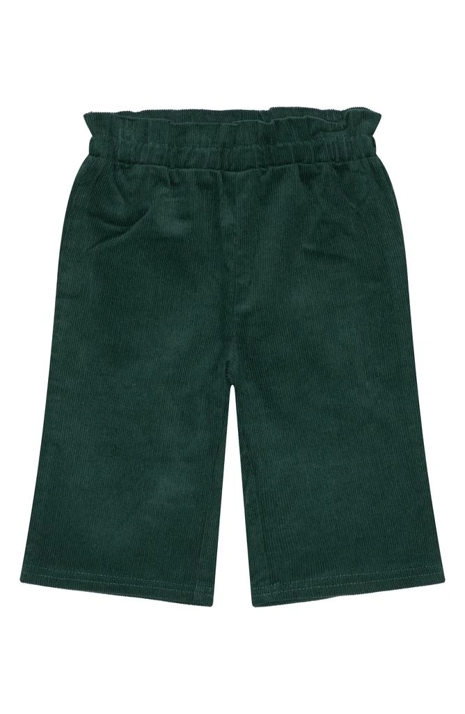 PL Baby by Petit Lem Festive Leaves Ruffle Bodysuit, Corduroy Pants, Socks 
Headband Set 3