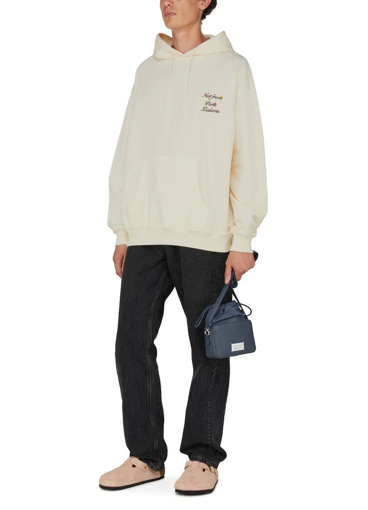 Drôle de Monsieur Floral slogan hoodie 6