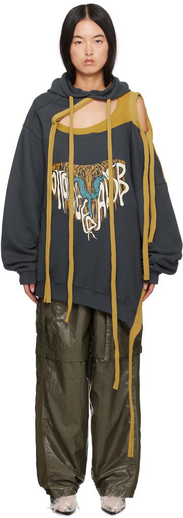 【ANDERSSON BELL】 UNISEX LOVE DYED HOODIE ANDERSSON BELL Love Dyed Hoodie in Black | Lyst