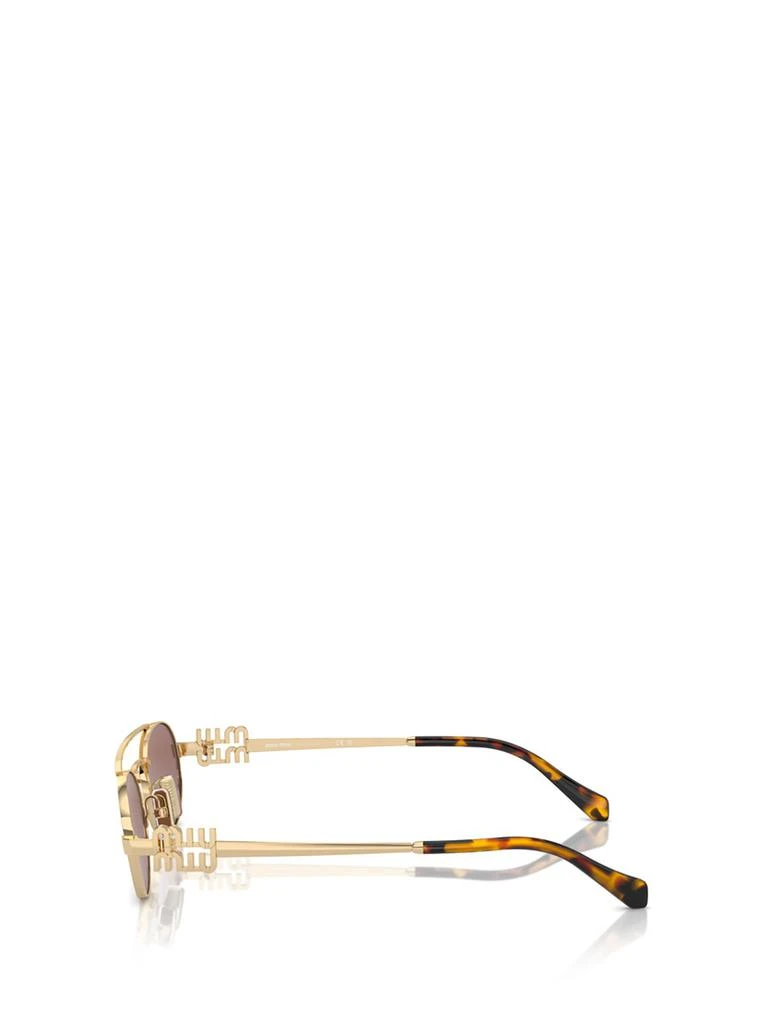 Miu Miu Eyewear Miu Miu Eyewear Oval-Frame Sunglasses 3
