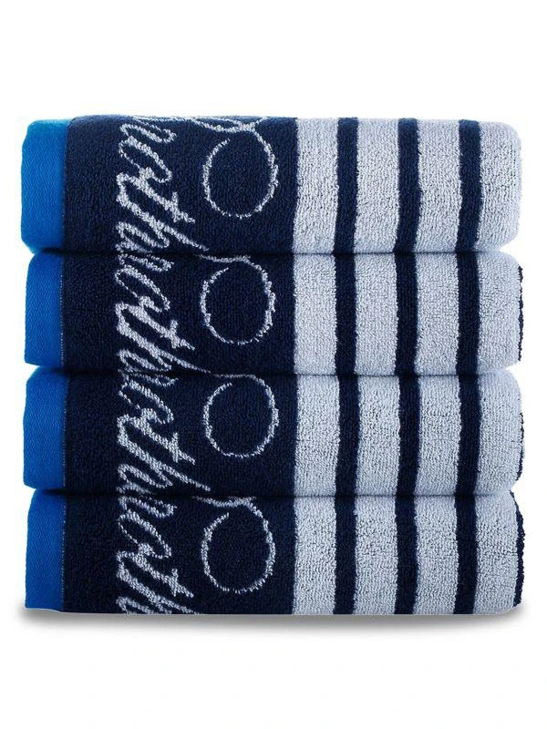 Brooks Brothers 4-Piece Nautical Stripe Hand Towel Set 1