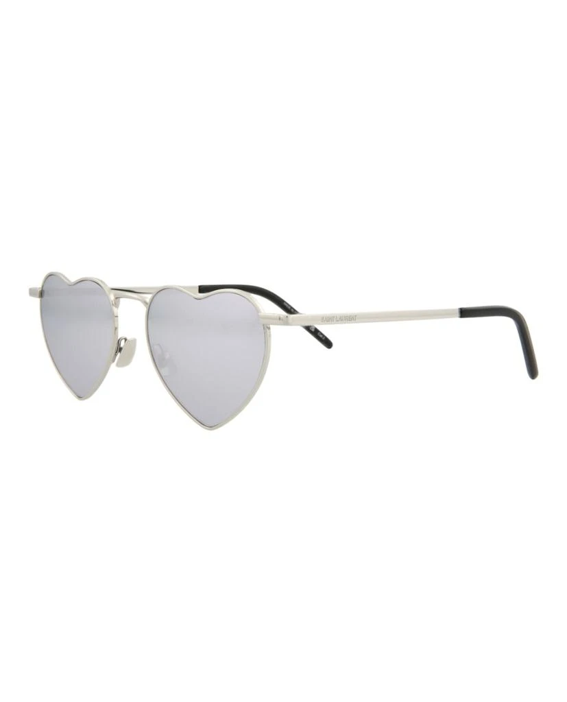 Saint Laurent SL 301 LouLou Metal-Frame Sunglasses 2