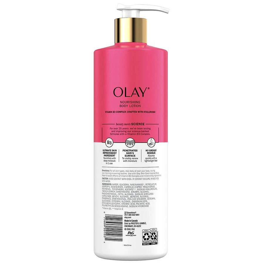 Olay Nourishing & Hydrating Body Lotion Hyaluronic Acid 3