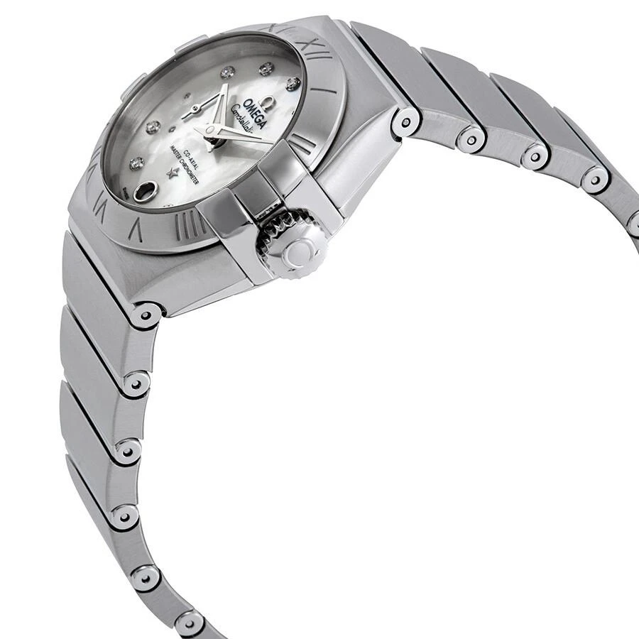 Omega Constellation Automatic Mother of Pearl Dial Ladies Watch 127.10.27.20.55.001 2