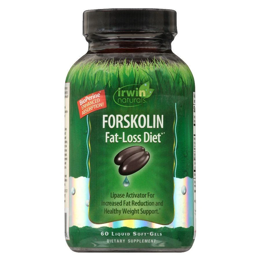 Irwin Naturals Forskolin Fat-Loss Diet Liquid Softgels 1