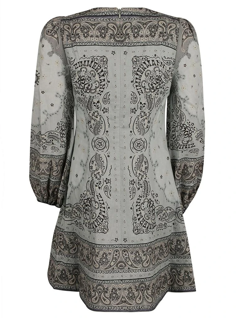 Zimmermann Zimmermann Bandana-Printed Long-Sleeved Mini Dress 2