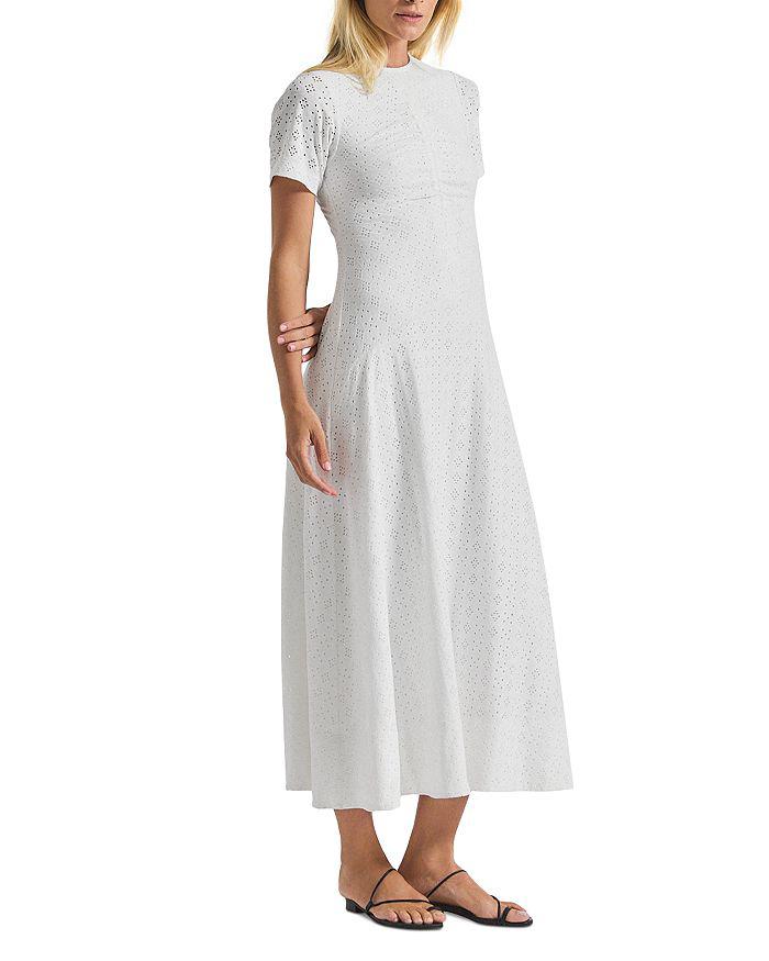 Derek Lam Olympia Ruched Front Maxi Dress