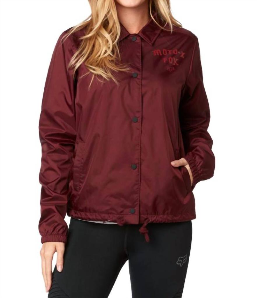 Fox Racing Fox Racing - Pit Stop Coaches Jacket