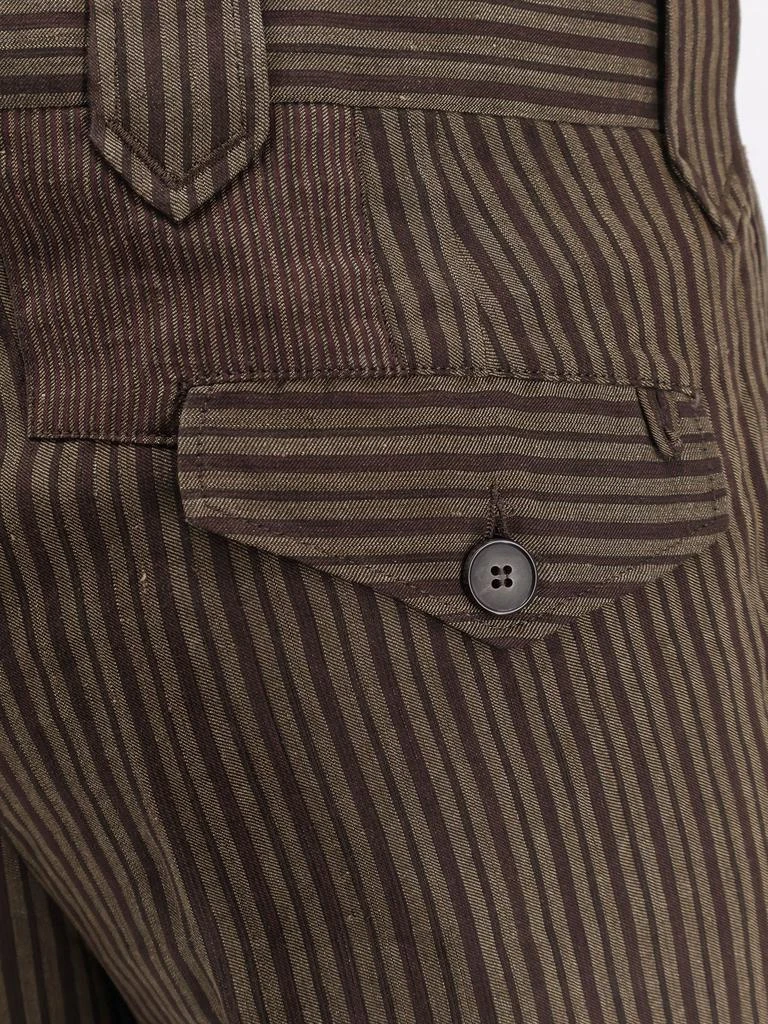 Enfants Riches Deprimes Linen blend striped trousers 3