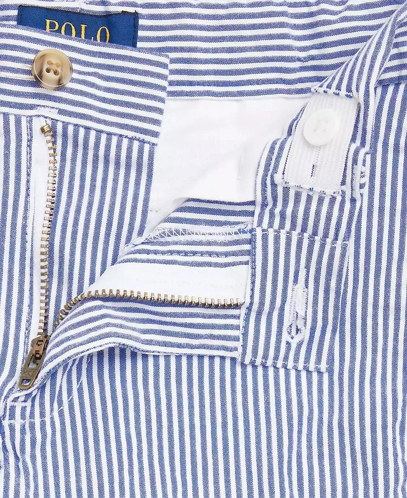 Ralph Lauren Toddler and Little Boys Stretch Seersucker Shorts 7