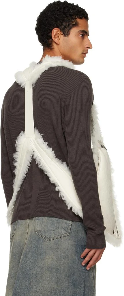 Rick Owens Off-White Concordians Bauhaus Shearling Vest 3