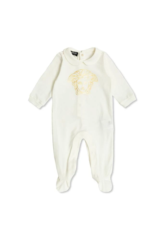 Versace Romper with printed logo 1