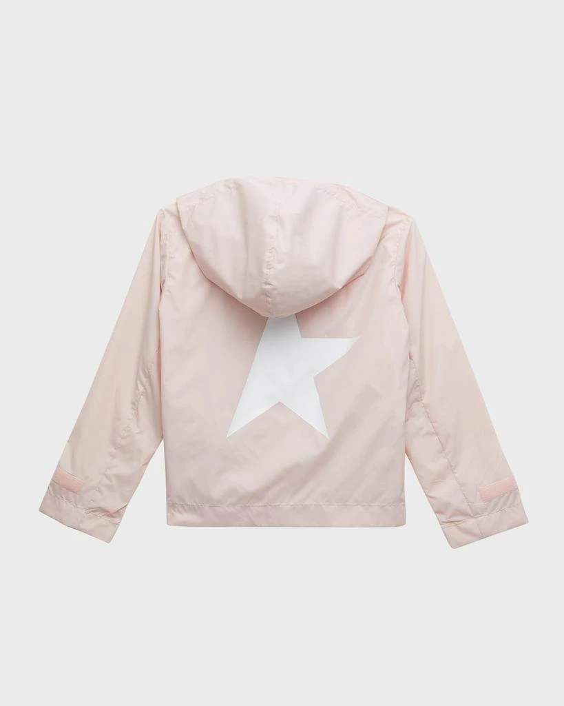 Golden Goose Girl's Star Logo-Print Windbreaker, Size 4-10 2