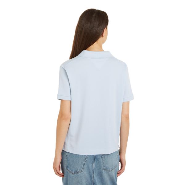 Tommy Hilfiger Lyocell and cotton polo shirt