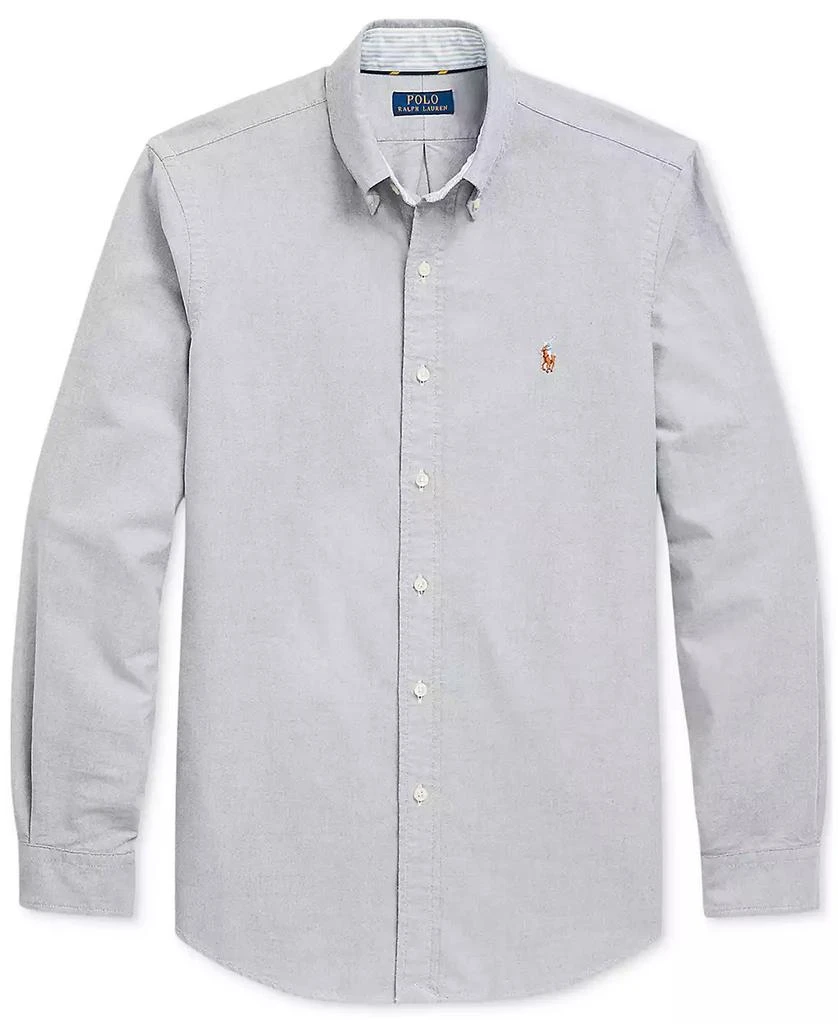 Ralph Lauren Men's Classic-Fit Plaid Oxford Shirt 5