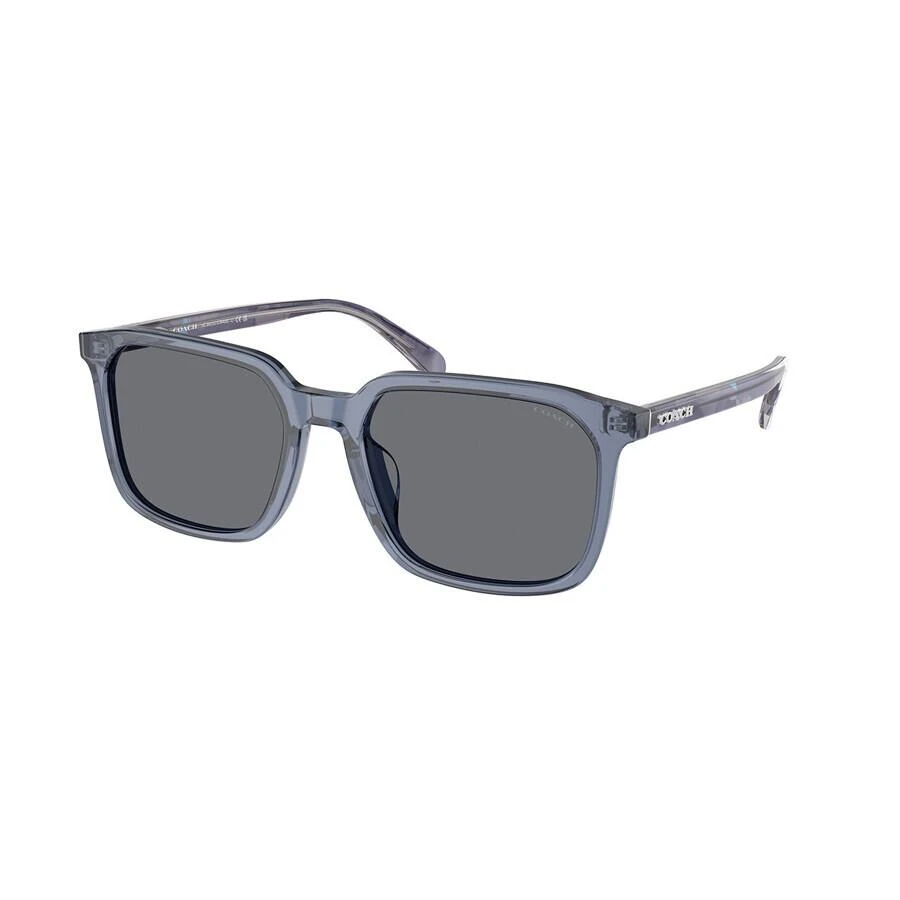 Coach Blue Square Men's Sunglasses HC8411U 582087 55 1