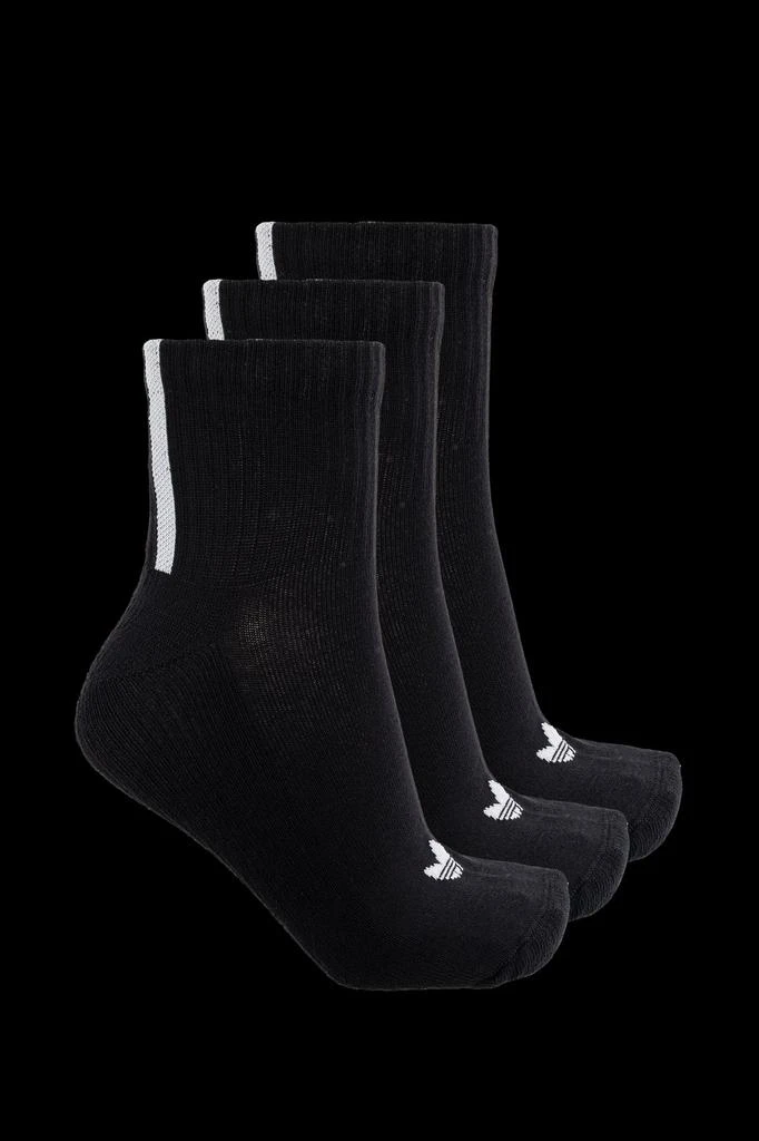 Adidas Adidas Originals 3-Pack Quarter 3 Back Stripes Socks 2