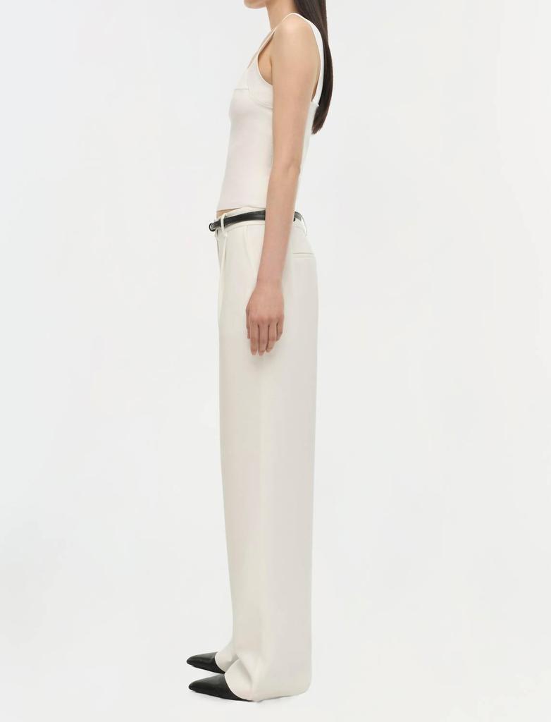 Jonathan Simkhai Jonathan Simkhai - Novia Pleated Straight Leg Pant