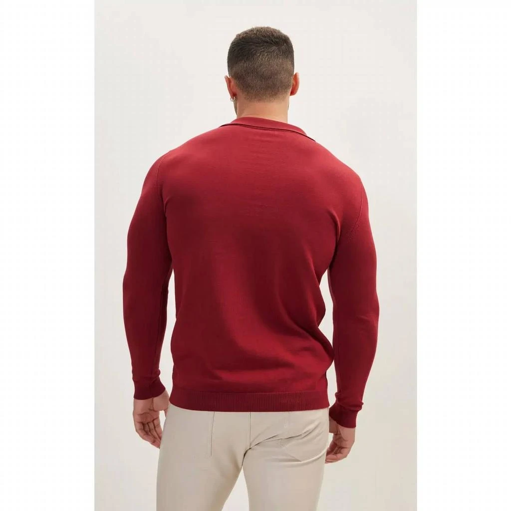 RON TOMSON Ron Tomson - Johnny Collar Sweater Polo 3