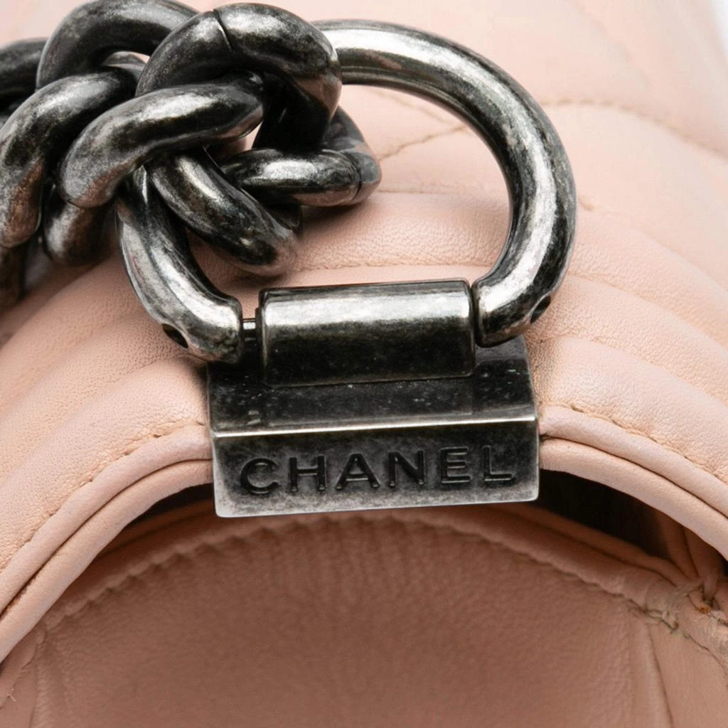 Chanel Chanel Large Lambskin Boy Bag 6