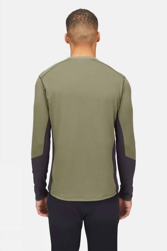 Rab Conduit Crew Shirt In Light Khaki