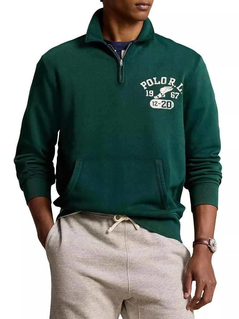 Ralph Lauren Quarter-Zip Fleece Sweatshirt 3