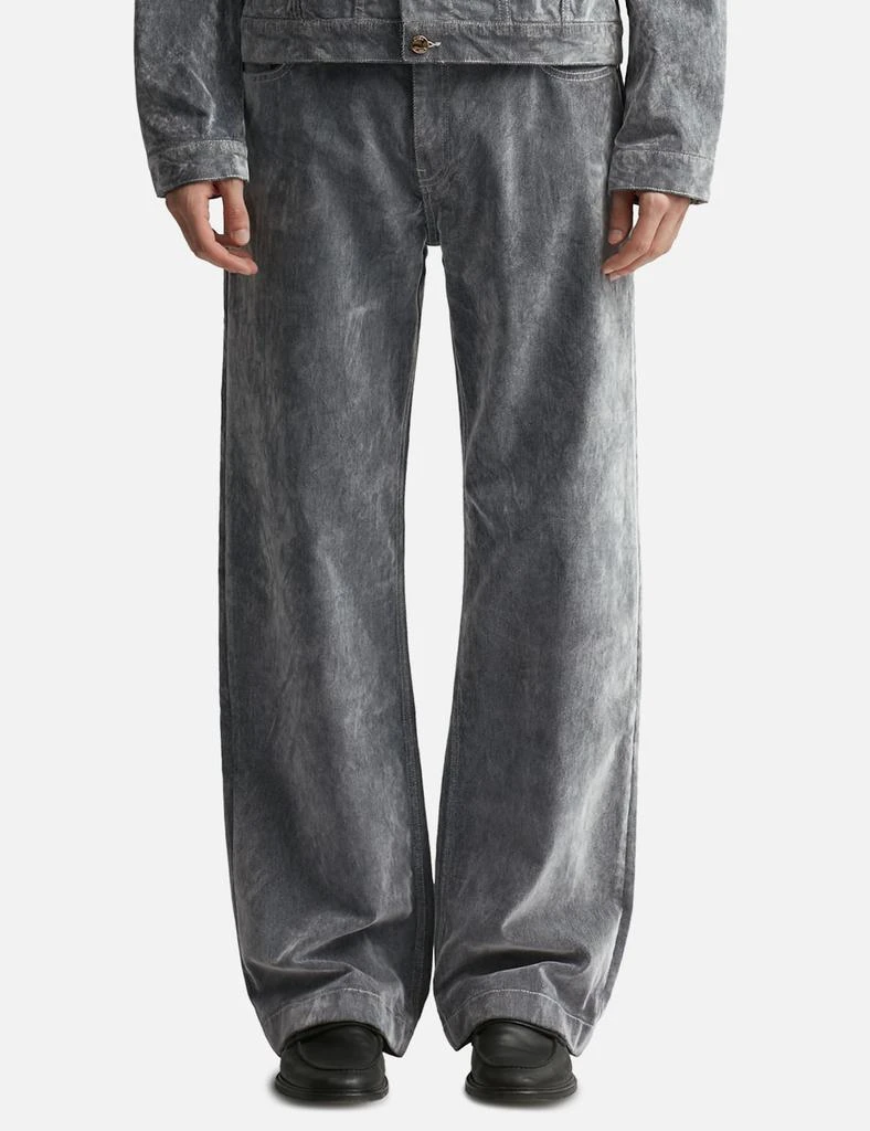Casablanca Peach Denim Jeans 3