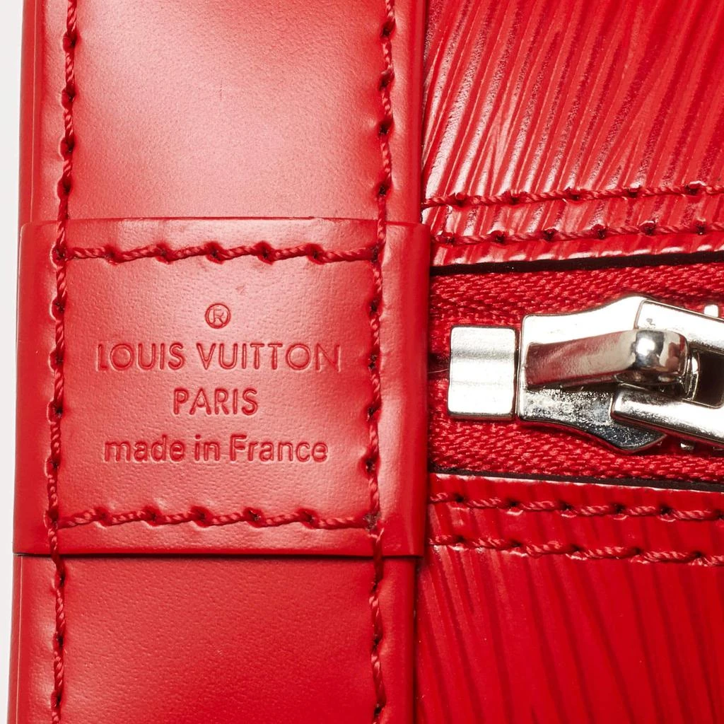 Louis Vuitton Louis Vuitton Coquelicot Epi Leather Alma BB Bag 6