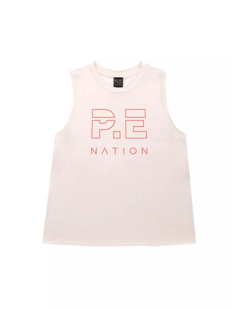 P.E Nation Shuffle Cotton Logo Tank