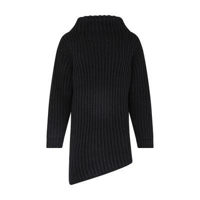 Max Mara Lacuna knitted asymmetric dress 1