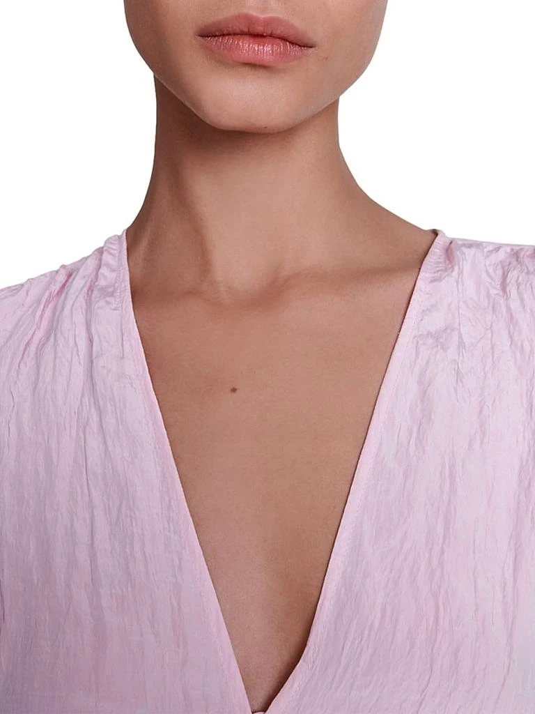 Maje Short Ruffled Dress 6