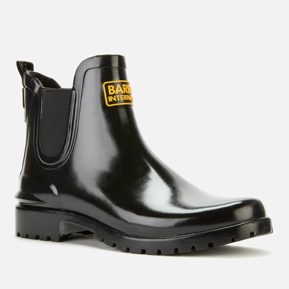 Barbour International BARBOUR INTERNATIONAL WOMEN'S ASSEN CHELSEA WELLIES - BLACK 4