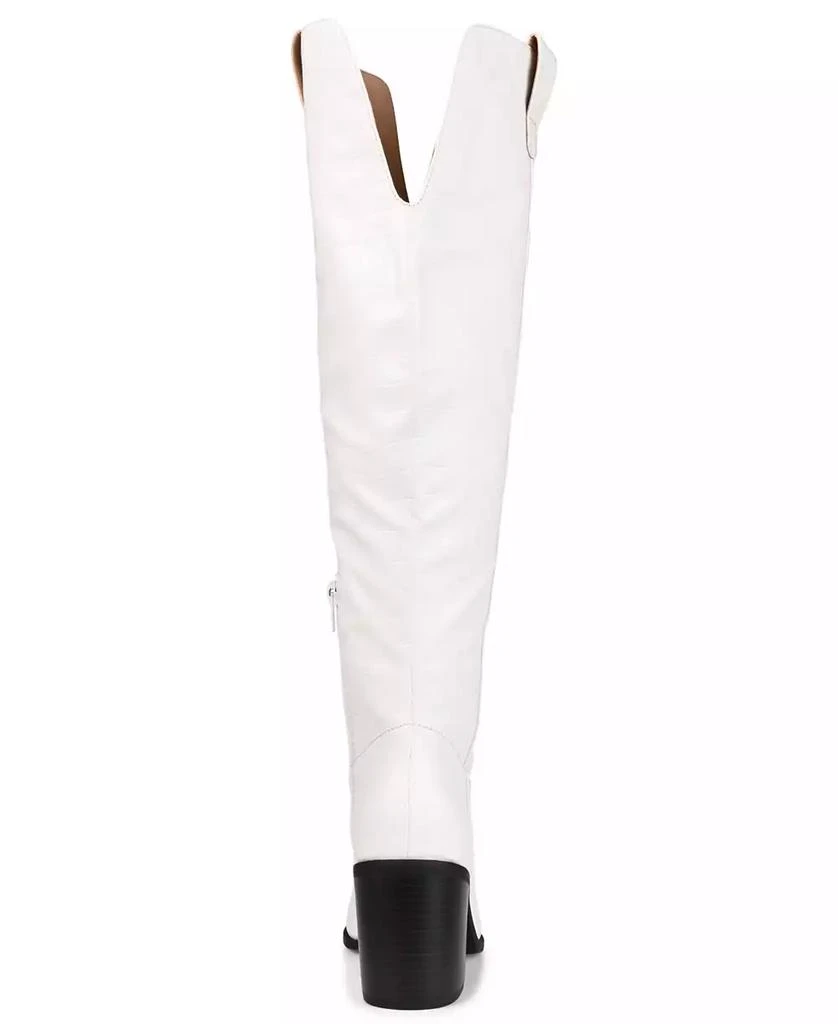 Journee Collection Women's Therese Block Heel Knee High Dress Boots 8
